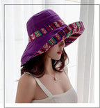 Women Wide Brim Sun Hats Metal Wired Edge Summer UV Protection Beach Fishing Hat - Image 7