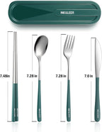Travel cutlery set, 18/8 stainless steel cutlery, Reusable utensils set - Image 6