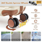 Luggage Sets 3 Piece with spinner wheels (Black / 5 piece sets（20/24/28/DB/TB))