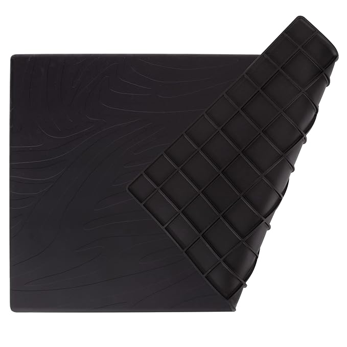 Heat Resistant Station Mat for Hair Straightener, Flat Iron, Curling Iron and Hot Styling Tools (1 Pack (Larger Size 16"x24"))