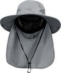 PFFY Sun Bucket Hats for Men Women 3” Wide Brim UPF 50+ Fishing & Beach Hat by PFFY