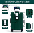 NOBL Travel Carry On Luggage, Noble Zipperless Aluminum Frame PC Hard Shell - Image 3