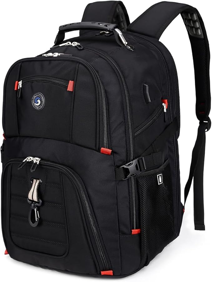 SHRRADOO Extra Large 50L Travel Laptop Backpack by SHRRADOO