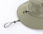 Home Prefer UPF 50+ Sun Hats for Men Women Foldable Wide Brim Fishing Hat Quick - Image 6