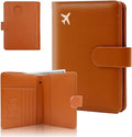 Melsbrinna Premium Leather Passport Holder Covers Case, Waterproof Rfid by Melsbrinna