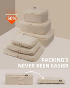 6 Set Compression Packing Cubes - Image 2