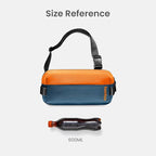tomtoc Compact EDC Sling Bag, Minimalist Chest Shoulder Backpack Crossbody Bag - Image 3