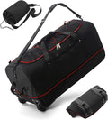 CONTAIL 32”110L Expandable 140L Rolling Duffle Bag by CONTAIL