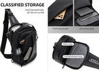 Waterproof Sling Bags Mens Shoulder Crossbody Backpack - Image 5