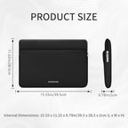 RAINYEAR Laptop Sleeve Case 15.6 Inch, Protective Portable Case - Image 5