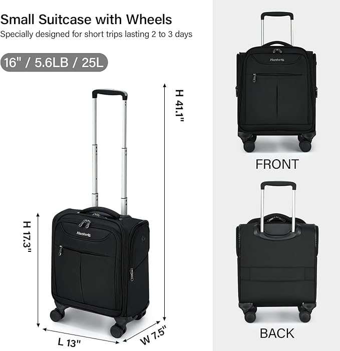 Hanke Underseat Carry On Luggage - Image 2