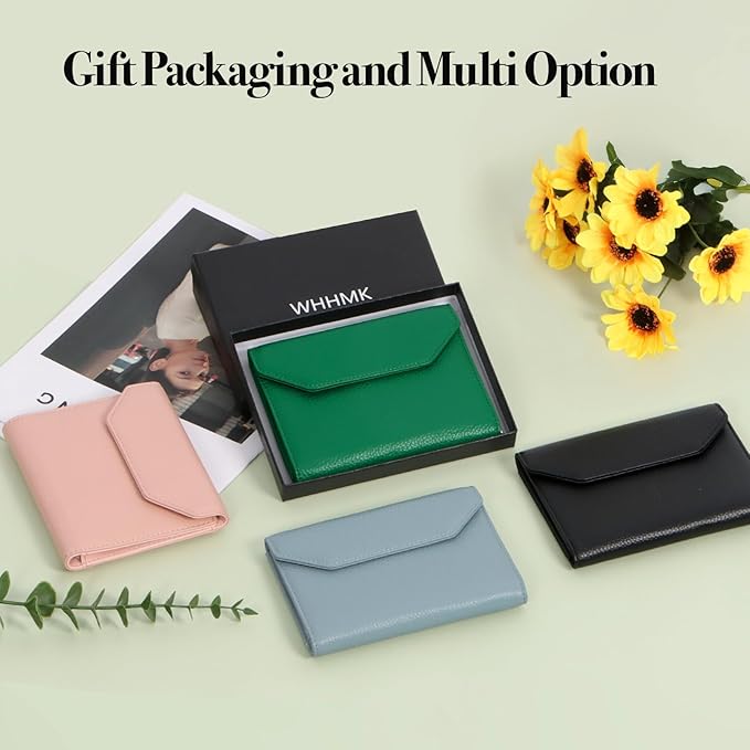Leather Passport Holder for Travel, Passport Book Holder，Rfid Blocking Travel - Image 2
