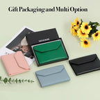 Leather Passport Holder for Travel, Passport Book Holder，Rfid Blocking Travel - Image 2