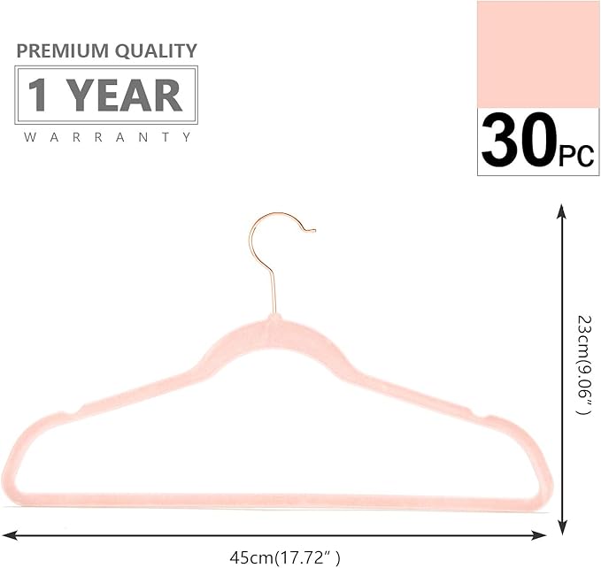 MIZGI Premium Velvet Hangers Heavy Duty - Image 6