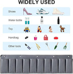 RV Shoe Pockets 10 Pockets Heavy Hanging Bedside Storage Organizer - Image 4