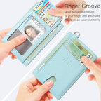 FurArt Slim Minimalist Wallet, Front Pocket Wallets, RFID Blocking, Credit Card - Image 3