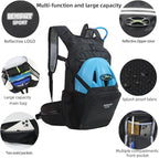 Hiking Daypack Waterproof Biking Backpack 15L Lightweight Durable Backpack - Image 5