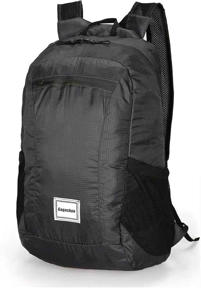 Small Foldable Hiking Daypack Packble Skin Casual Backpack Camping Cycling by GagashooHikingBackpack
