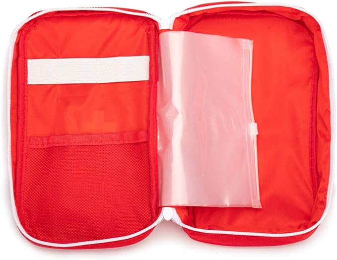 First Aid Bag Tote Empty Small First Aid Kit Bag Outdoor Travel Rescue Pouch - Image 5
