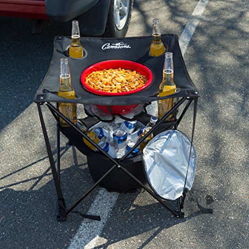 All-in-One Tailgating Table, Portable Folding Camping Table