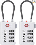 ANVIL 4 Digit Luggage Locks, TSA Locks by ANVIL
