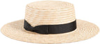 Lack of Color Women's Spencer Straw Boater Hat by Lack+of+Color