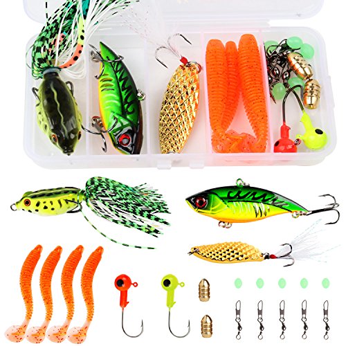 Fishing Rod Combos with Telescopic Fishing Pole Spinning Reels Fishing Carrier Bag for Travel Saltwater Freshwater Fishing (7.87 ft / B-full Kits With Carrier Case-style 2)