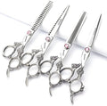 6/7/8/9 inch Professional Hair Cutting Thinning Scissors Barber Shears Hairdressing Salon Set (7-inch 4pc)