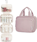 Narwey Hanging Toiletry Bag for Women Travel Makeup Bag Organizer Toiletries - Image 2