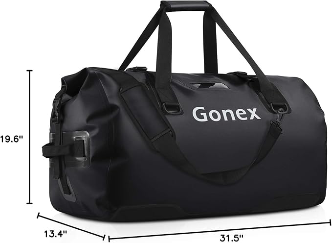 Gonex 40L 60L 80L Extra Large Waterproof Duffle Travel Dry Duffel Bag Heavy - Image 10