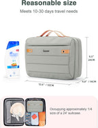 Women's Hanging Toiletry Bag, Waterproof Travel Cosmetic Organizer - Image 7