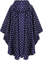 Rain Poncho Jacket Coat Hooded Zipper Style - Image 7