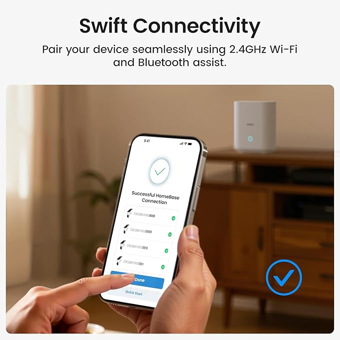 aosu Security Cameras Outdoor Wireless, 4 Cam-Kit, No Subscription, - Image 9