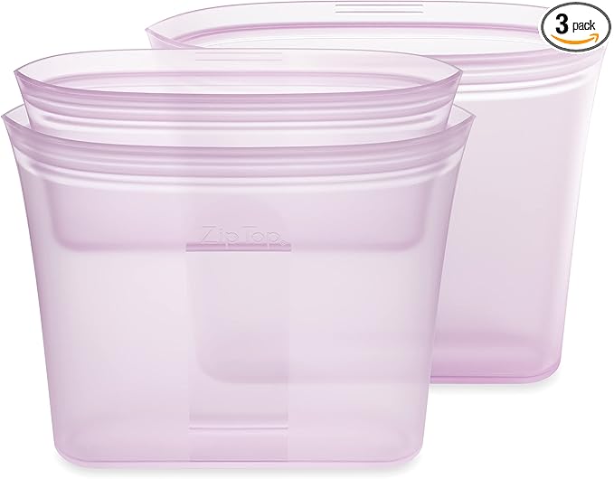 Zip Top Reusable Food Storage Bags | 3 Bag Set by ZipTop