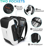BANGE Business Laptop Backpack Fits 15.6 Inch Notebook, Anti Theft Work Backpack - Image 2