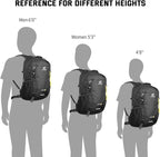 SKYSPER Small Hiking Backpack, 20L Lightweight Travel Backpacks Hiking Daypack - Image 5