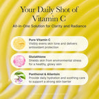 Arencia Vitamin C Booster Shot Serum with Glutathione, Niacinamide and Vitamin E for Dark Spot Care, Fine Lines & Wrinkles, Glass Skin, Korean Skincare 30ml/1.01 fl.oz (Pack of 2)