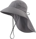 Home Prefer UPF 80+ Sun Hat for Men Women Wide Brim Sun Hat by HomePreferHatsCaps
