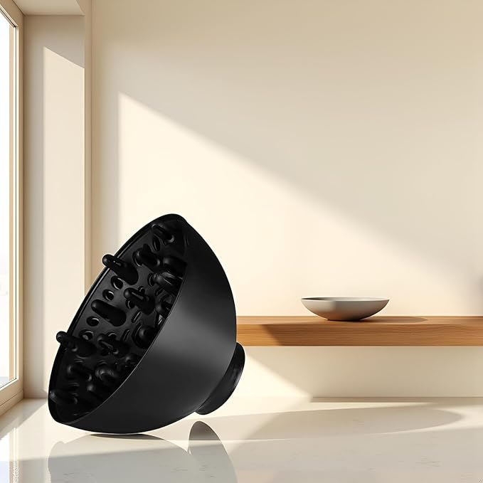 Universal Hair Dryer Diffuser Attachment for Curly Hair,Black Adaptable for Blow Dryers Diffuser Hair Universal for Curly Hair Care Dryer Diffusers Dryers and Styling Tools and Appliances Accessories