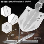 Survival Shovel Survival Axe, Camping Folding Shovels Hatchet - Image 6
