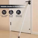 2 Pack Door Security Bar & Sliding Patio Door Lock Bar – Heavy Duty Adjustable - Image 3