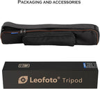 Leofoto Professional Camera Tripod, 4 Leg Sections, 360° Ball Head, Max Load - Image 7