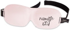 Bucky Ultralight Collection, Contoured Travel and Sleep Eye Mask, Namaste In Bed by Bucky