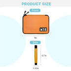 Electronics Travel Organizer, Portable Waterproof Electronic Travel Storage Bag - Image 3