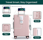 Nobl Travel Carry On Luggage, Noble Zipperless Aluminum Frame PC Hard Shell - Image 3