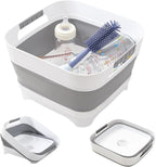 Collapsible Wash Basin for Baby Bottles by Foldingmakeslifemoreconven