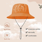 Durio Waterproof Bucket Hats for Woman UPF 50+ Sun Hat UV Protection Packable - Image 5