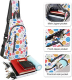 TITECOUGO Small Sling Bag, Lightweight Crossbody Backpack - Image 2