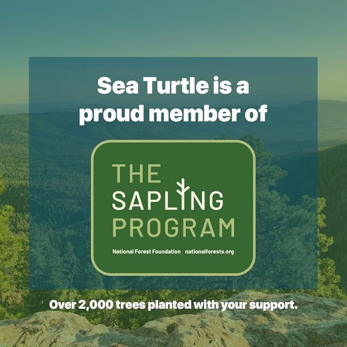 Sea Turtle Plant-Based Bristles, Bamboo Toothbrushes, Soft Natural Toothbrush - Image 6