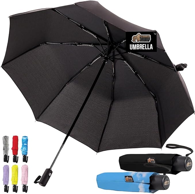 GORILLA GRIP Strong Stick Umbrella by GorillaGrip